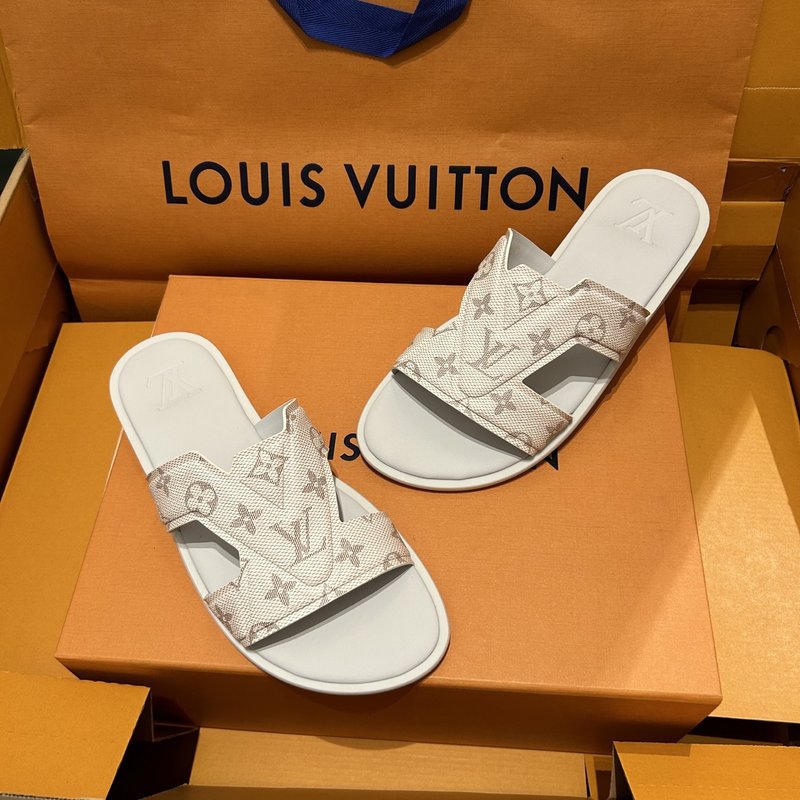 LV 루이비통 남성 캐주얼 슬리퍼 001-185398