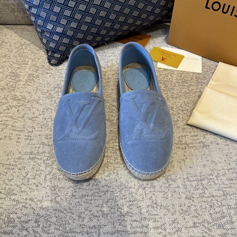 LV春夏 뉴버전 송아지 스웨이드 에스파드릴 001-185508
