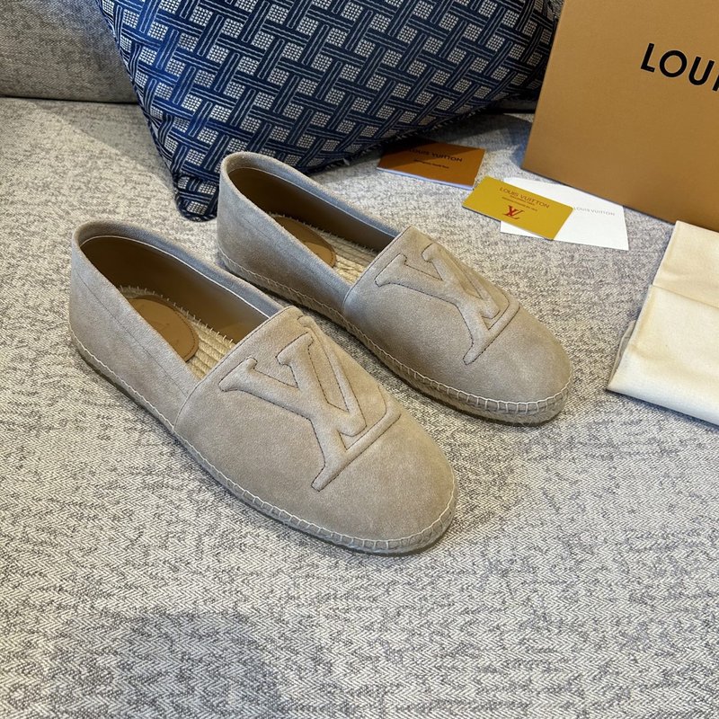 LV春夏 남성小牛 스웨이드 에스파드릴 001-185510