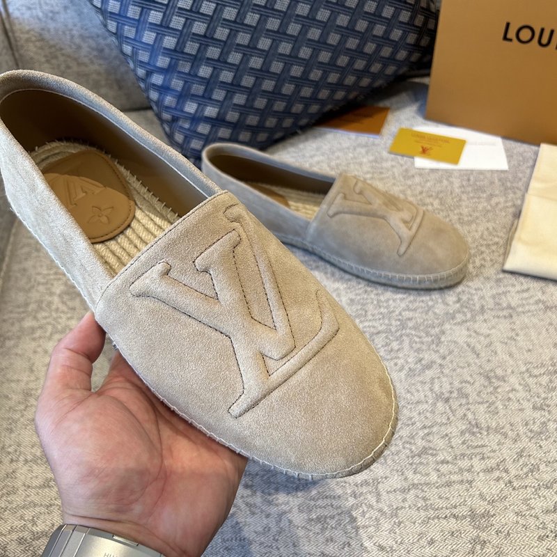 LV春夏 남성小牛 스웨이드 에스파드릴 001-185510