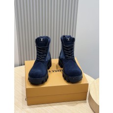 LV 체커 남성 스웨이드 부츠 001-185514