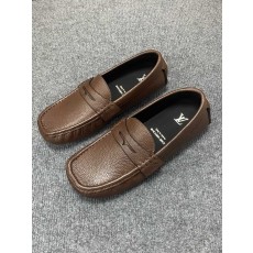 LV 글로리아 시리즈 브라운 레더 로퍼 001-185557