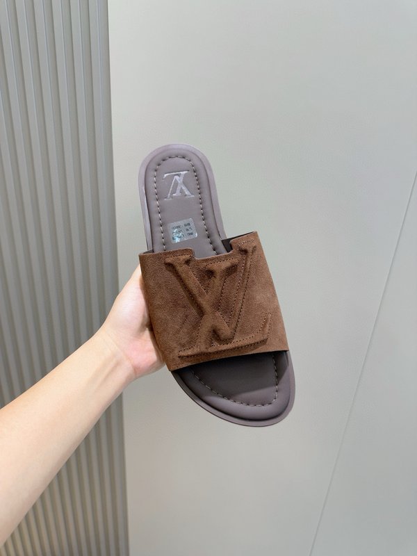 클래식 모노그램 캔버스 샌들 남성용 001-185642
