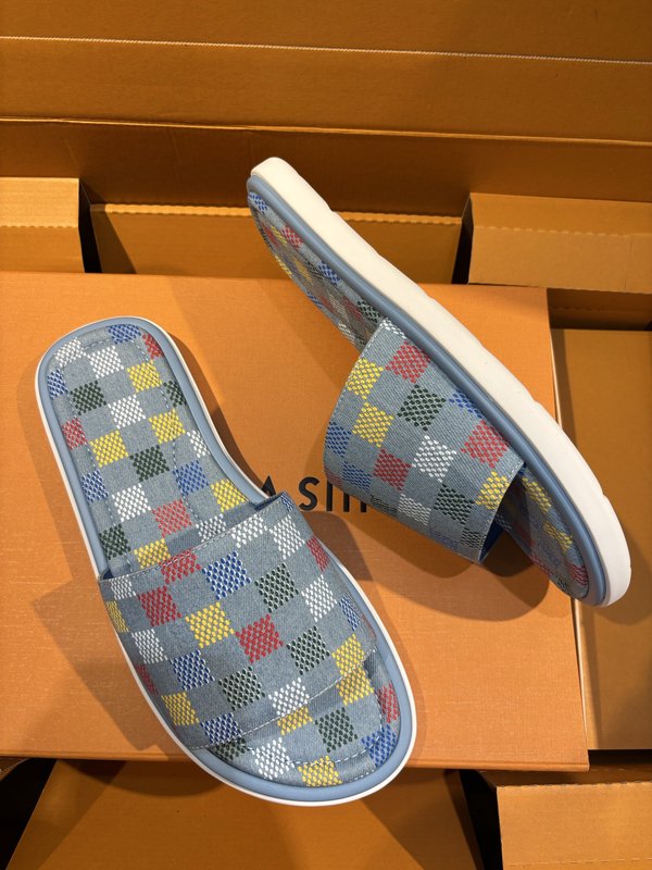 LV 오아시스 남성 샌들 클래식 모노그램 001-185644