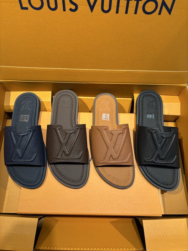 LV 오아시스 남성 샌들 여름 패션 슬리퍼 001-185677
