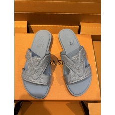 LV 오아시스 샌들 남성 여름 패션 슬리퍼 001-185708