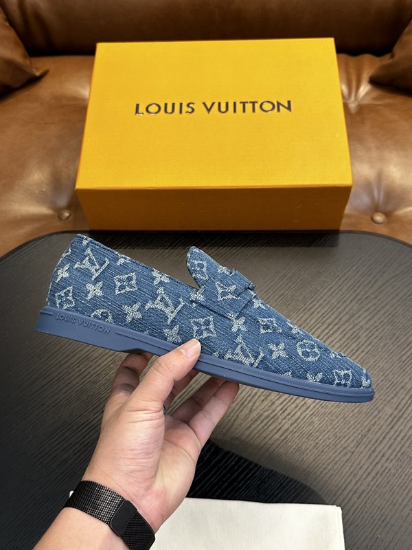 LV 남성 클래식 모노그램 로퍼 001-185738