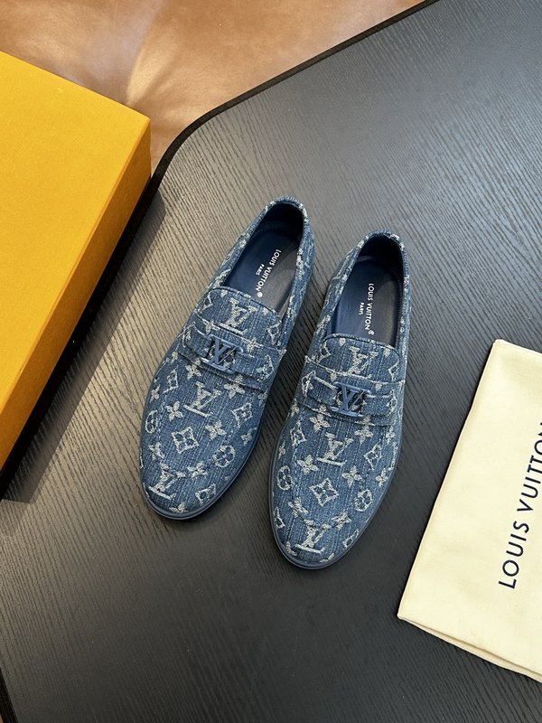 LV 남성 클래식 모노그램 로퍼 001-185738