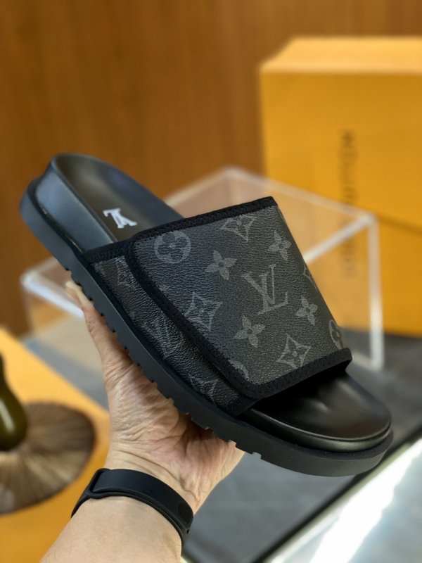 LV 스타일 마이애미 남성용 벨크로 샌들 001-185767