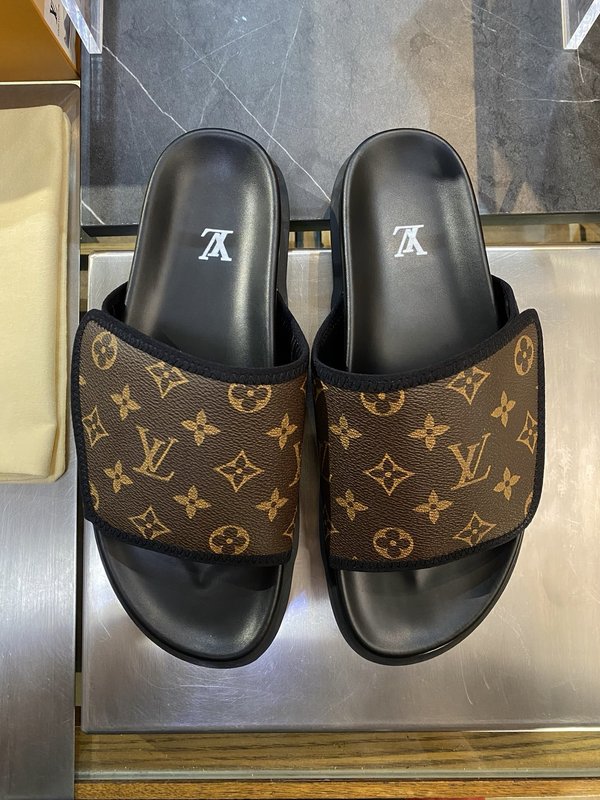 LV 스타일 마이애미 남성용 벨크로 샌들 001-185767