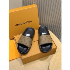 LV 워터프론트 캔버스 러버 샌들 남성용 001-185774