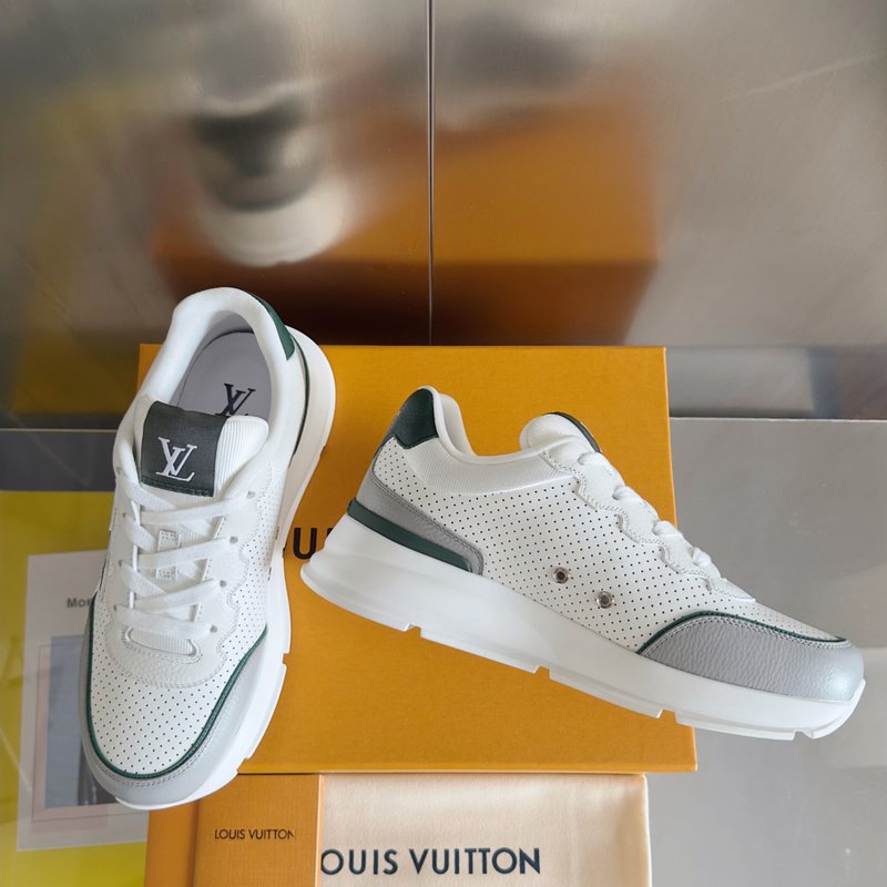 LV 루이비통 P600 남성용 두꺼운 바닥 운동화 001-185835