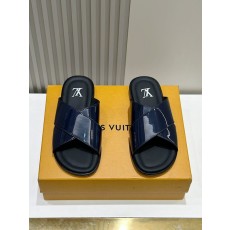 LV 스타일 소牛皮 남성 샌들 천연 가죽 아웃솔 001-185871