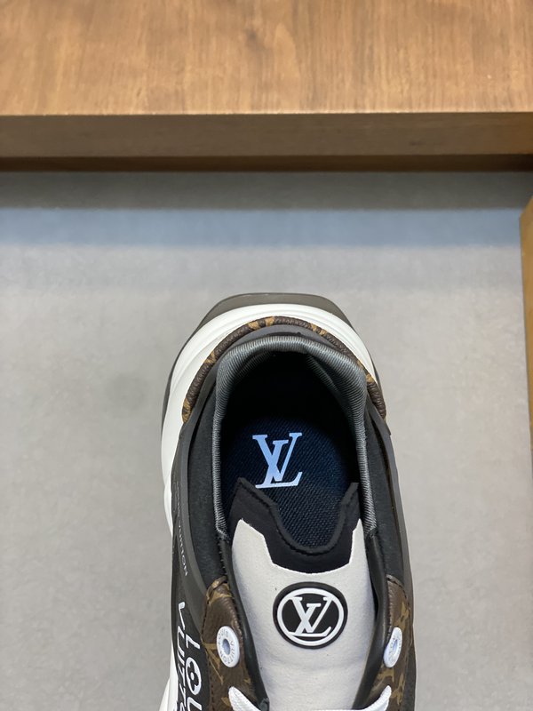 LV 남성 키높이 운동화 몬그램 데님 슈즈 001-185872