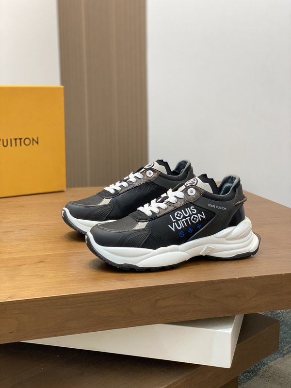 LV 남성 키높이 운동화 몬그램 데님 슈즈 001-185872