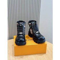 루이비통 남성 캠퍼플라주 레더 부츠 001-185873