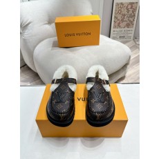 LV 루이비통秋冬 퍼 슬리퍼 001-185874