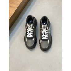 LV 남성 키높이 운동화 데님 소재 러닝화 001-185876