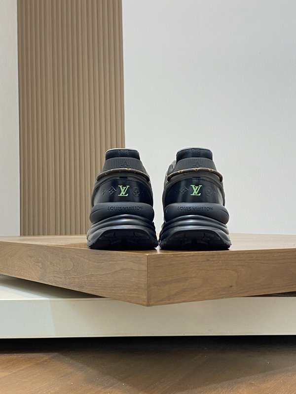 LV 남성 키높이 운동화 데님 소재 러닝화 001-185876