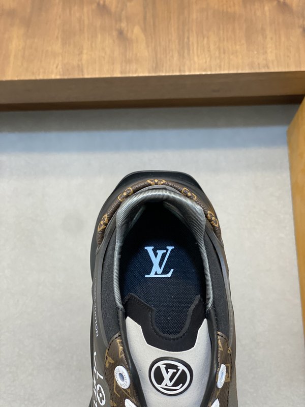 LV 남성 키높이 운동화 데님 소재 러닝화 001-185876