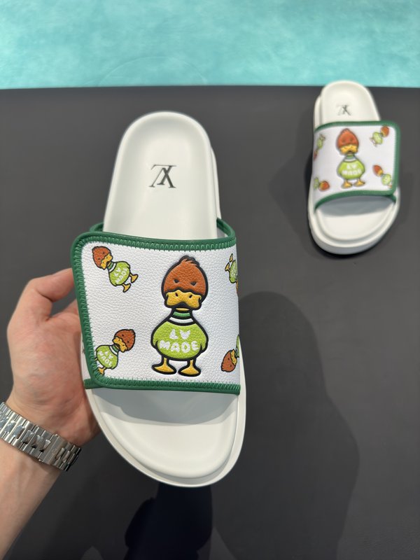 LV 신상 남성 화이트 캐주얼 운동화 001-185902
