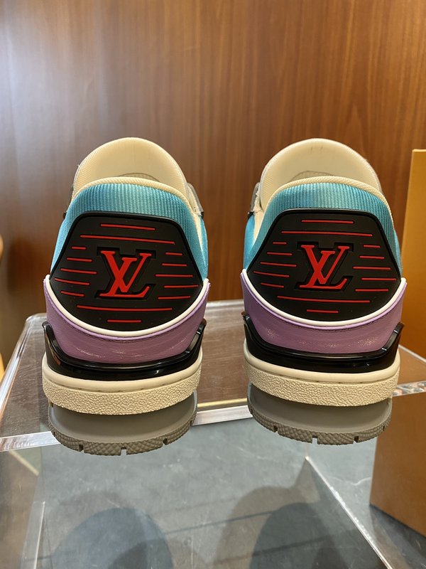 LV 트레이너 빈티지 가죽 스니커즈 001-185930