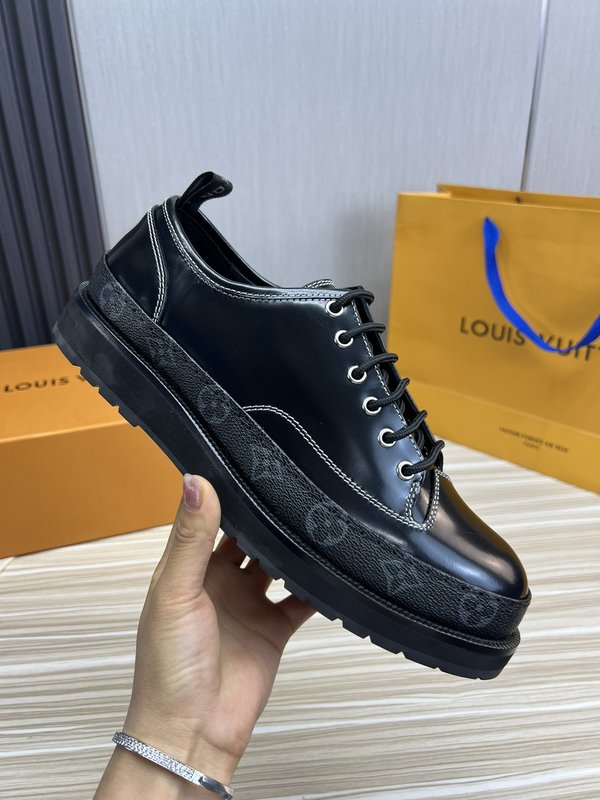 LV 가을 겨울 남성 소가죽 부츠 001-185949