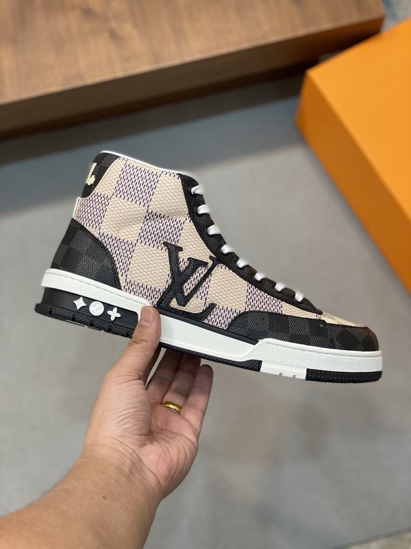 LV 미들탑 클래식 레트로 스니커즈 001-185950