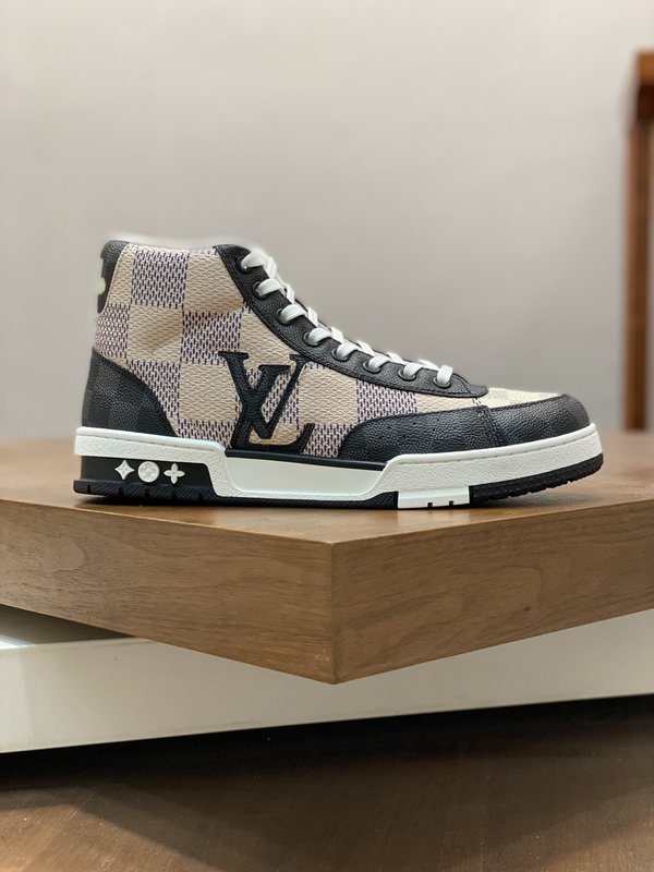 LV 미들탑 클래식 레트로 스니커즈 001-185950