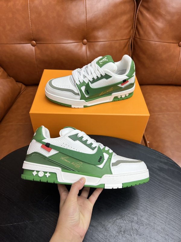 LV 협업 Nike Trainer 레트로 스니커즈 001-185953