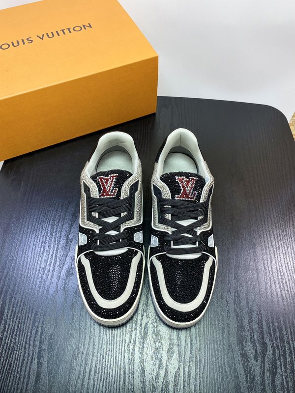 LV 이탈리아 수입 소 가죽 운동화 001-185964
