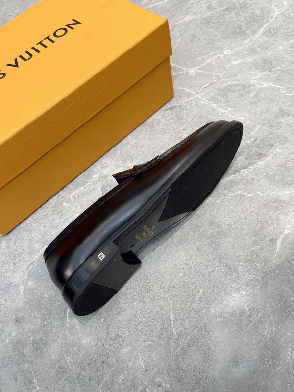 LV 공식 사이트 동일 남성 캐주얼 가죽 신발 001-185983