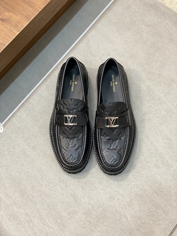LV 찰리 시리즈 블랙 캐주얼 슈즈 001-185995