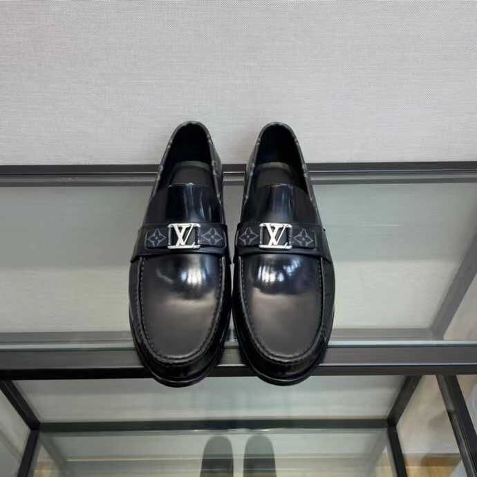 LV Major 로퍼 수입 소가죽 엠보싱 001-185997