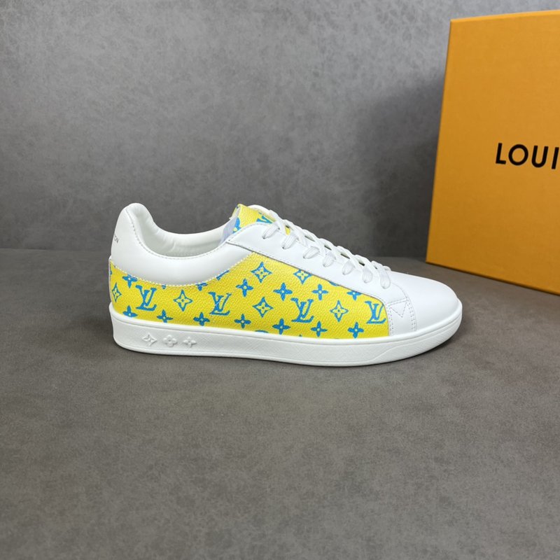 LV 남성 클래식 가죽 캐주얼 운동화 001-186030