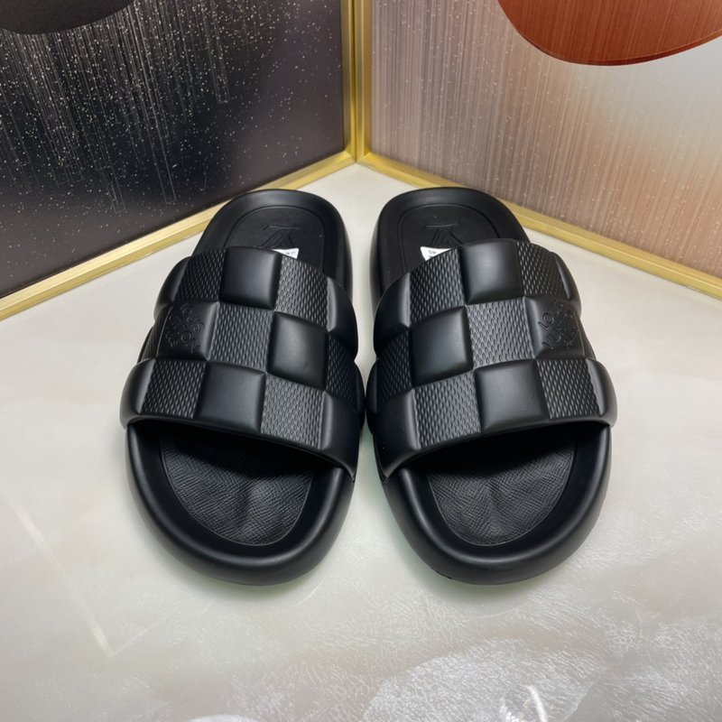 LV 공식 홈페이지 고품질 남성 슬리퍼 001-186044