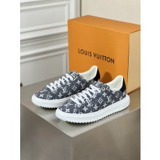 LV 프리미엄 커플 운동화 오리지널 가죽 001-186058