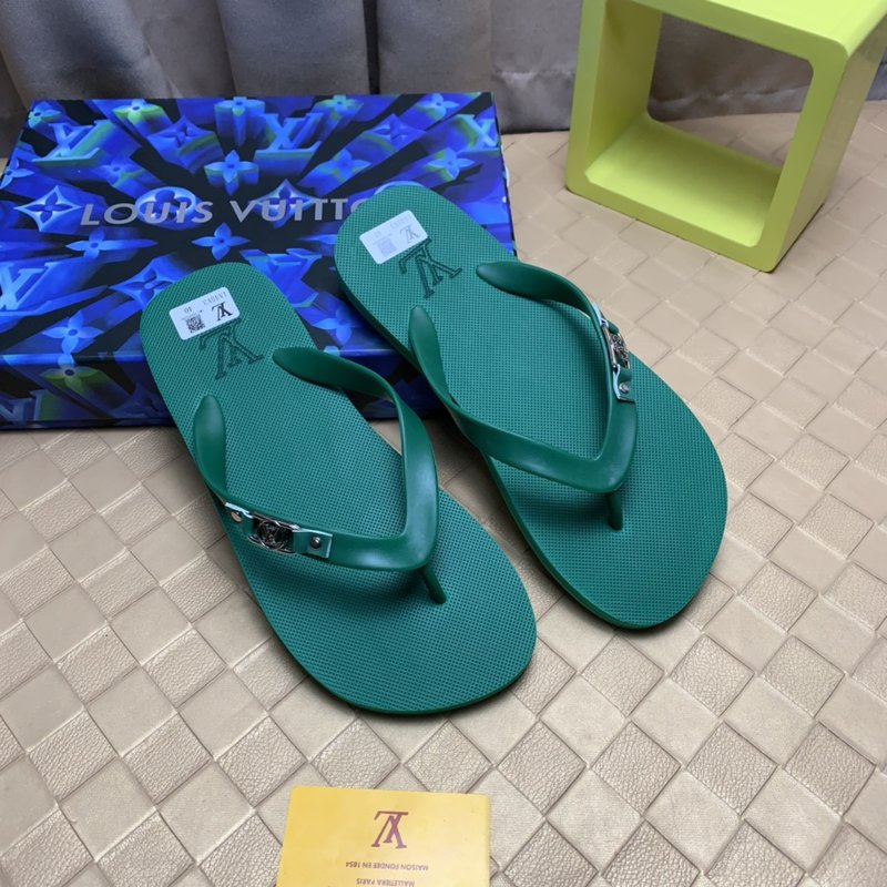 LV 하이엔드 맞춤 여름 미끄럼 방지 슬리퍼 001-186070