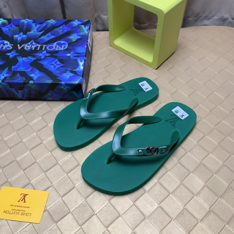LV 하이엔드 맞춤 여름 미끄럼 방지 슬리퍼 001-186070