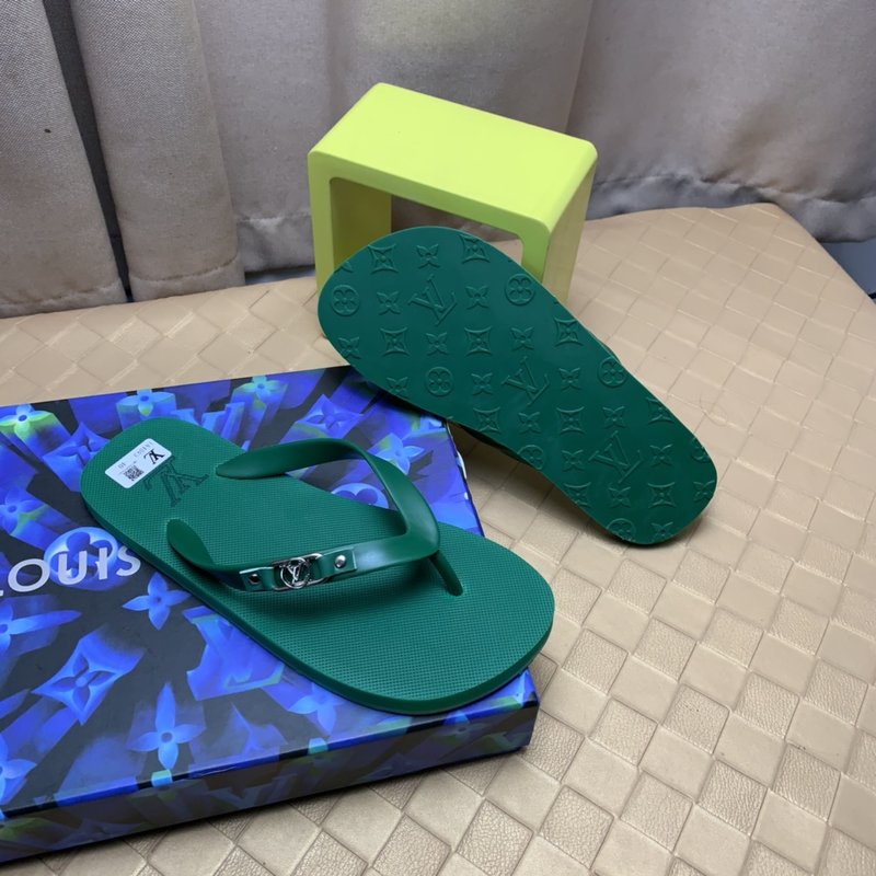 LV 하이엔드 맞춤 여름 미끄럼 방지 슬리퍼 001-186070