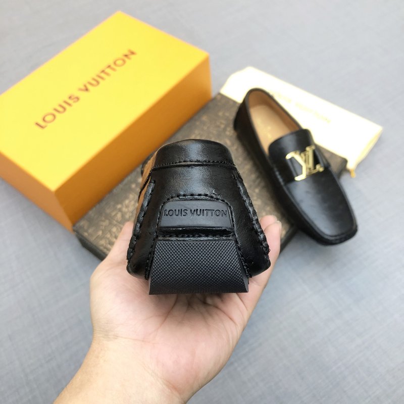 LV 남성 오스트리치 로퍼 슈즈 001-186075