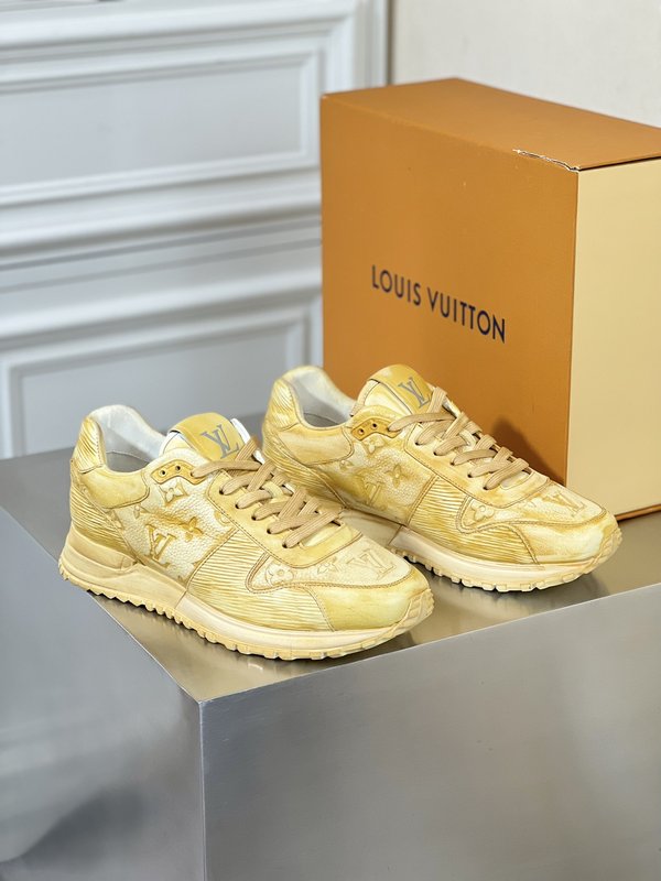 LV 뉴 워싱 가공 캐주얼 운동화 001-186098