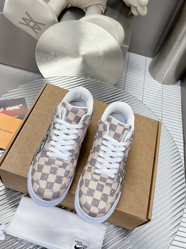 LV 협업 나이키 AJ1 로우 클래식 농구화 001-186143
