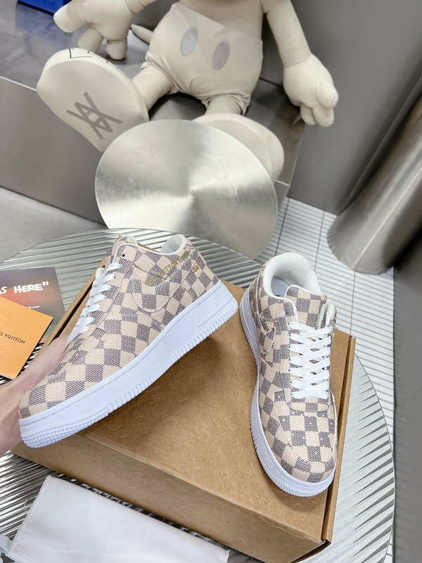 LV 협업 나이키 AJ1 로우 클래식 농구화 001-186143
