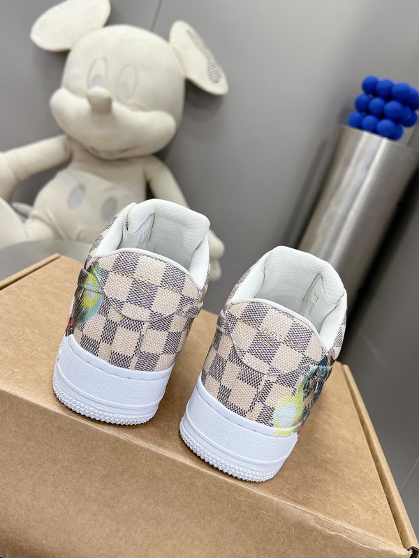 LV 협업 나이키 AJ1 로우 클래식 농구화 001-186143