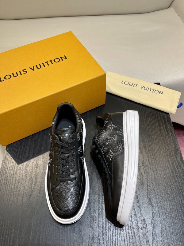 LV Beverly Hills 스니커즈 그레인 가죽 001-186147