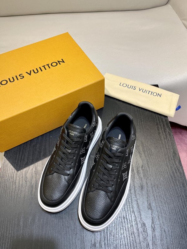 LV Beverly Hills 스니커즈 그레인 가죽 001-186147