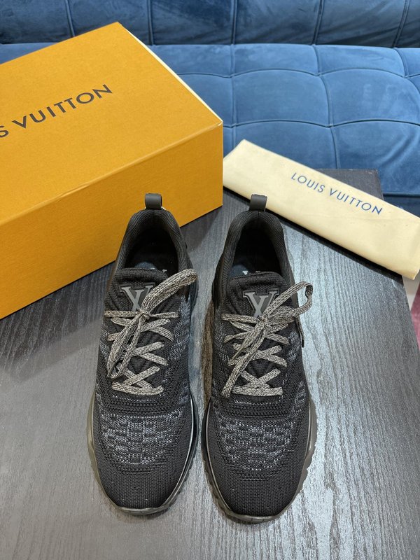 LV P550 블랙 니트 스니커즈 001-186150