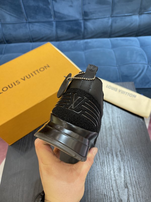 LV P550 블랙 니트 스니커즈 001-186150