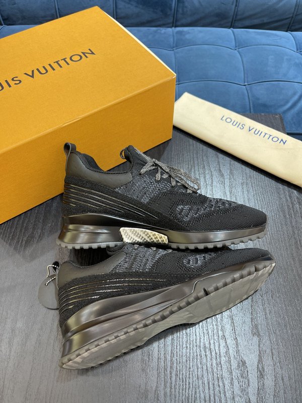 LV P550 블랙 니트 스니커즈 001-186150